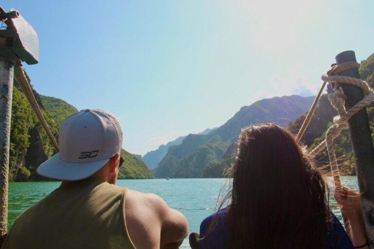 komani lake boat trip